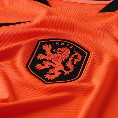 Мъжка футболна фланелка Nike Netherlands 2026 Stadium Home hyper crimson/black