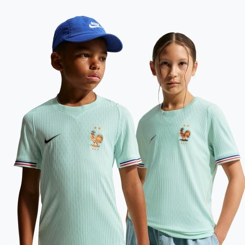 Детска футболна тениска Nike FFF 2026/27 Match Away igloo/monarch/monarch