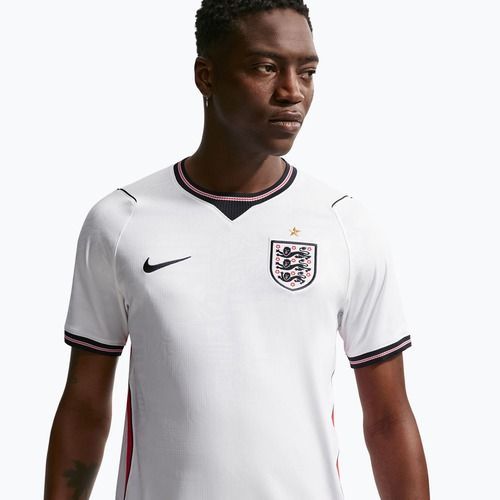 Мъжка футболна фланелка Nike England 2026 Stadium Home white/speed red/obsidian/obsidian