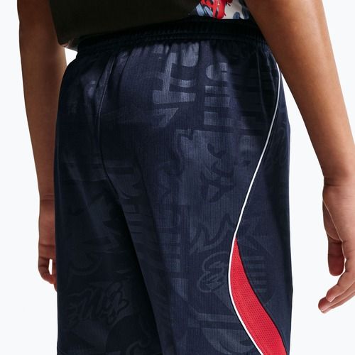 Детски футболни шорти Nike England 2026 Stadium Away obsidian/speed red/white/speed red