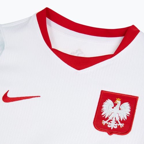 Детски футболен комплект Nike Dri-Fit Poland Stadium Home Kit white/field silver