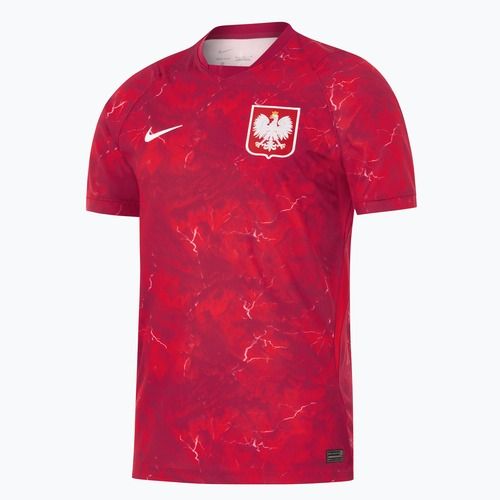 Мъжка футболна фланелка Nike Dri-Fit Poland Stadium Away 2026 noble red/sport red