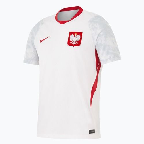 Мъжка футболна фланелка Nike Dri-Fit Poland Stadium Home 2026 white/field silver