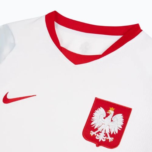 Мъжка футболна фланелка Nike Dri-Fit Poland Stadium Home 2026 white/field silver