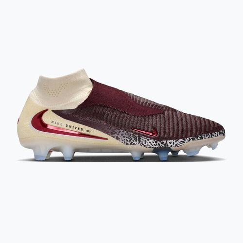 Мъжки футболни обувки Nike United Phantom 6 High Elite FG burgundy crush/fossil/university red