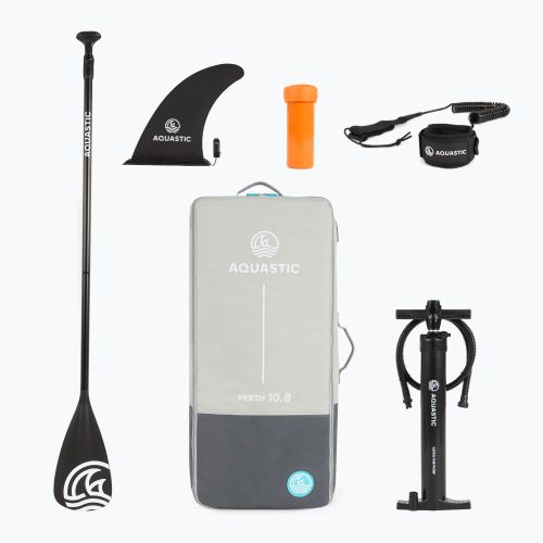 Комплект надуваема дъска SUP AQUASTIC Perth 10'8" allround green