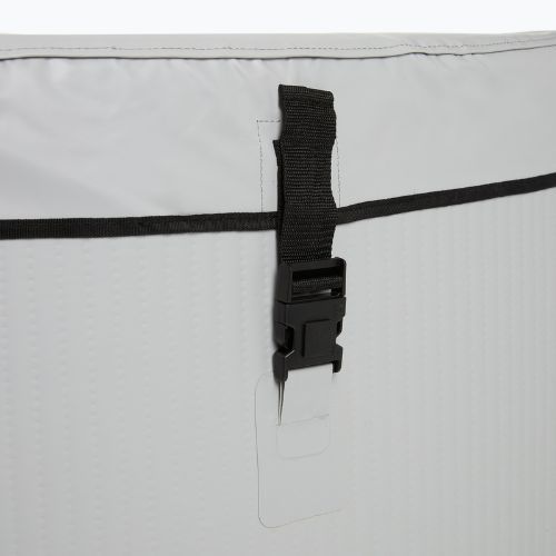 Надуваем басейн AQUASTIC ONSEN drop stitch 1200 л 178 см сив