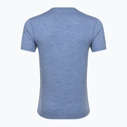 Мъжка термоактивна тениска WOOLCANO Merino 100% TEE0546 blue