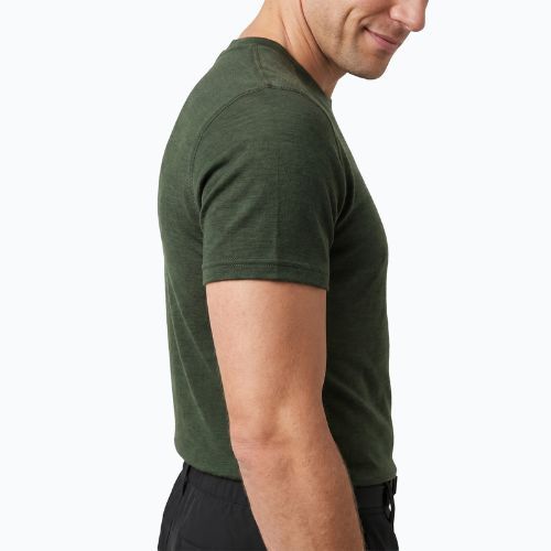 Мъжка термоактивна тениска WOOLCANO Merino 100% TEE0546 зелен