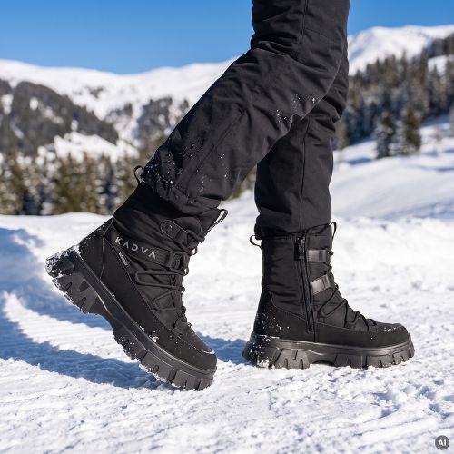 Дамски ботуши за сняг KADVA BIGRA HG WP WMNS Black