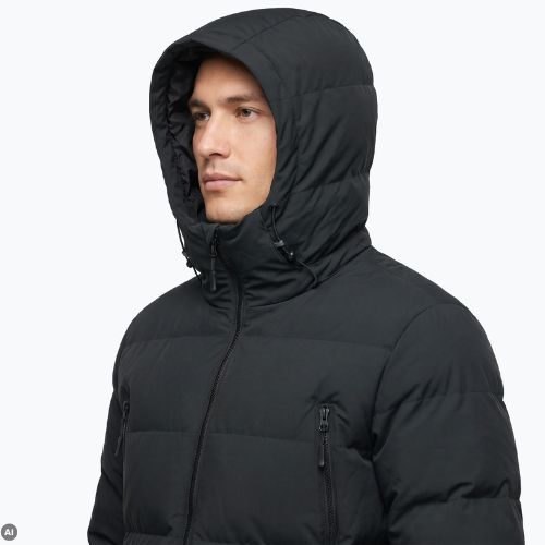 Мъжко топло палто Ravin ECO черно