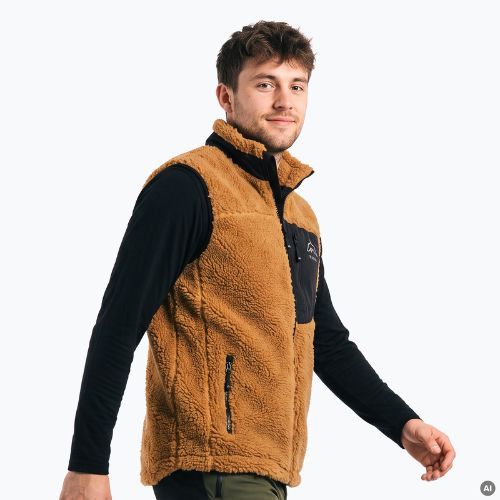 Мъжки елек KADVA RODVIK VEST кафяв