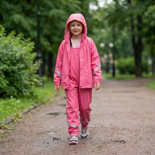 Детски комплект за дъжд KADVA AquaLock JR Pink