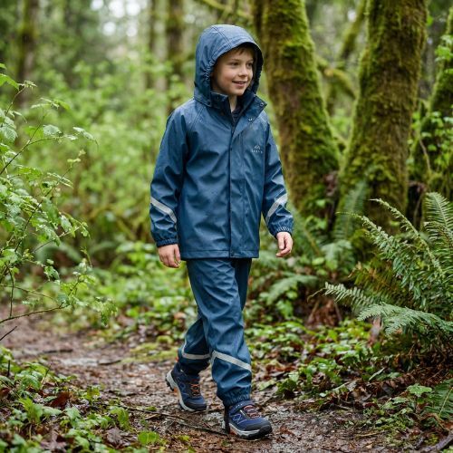Детски комплект за дъжд KADVA AquaLock JR Navy