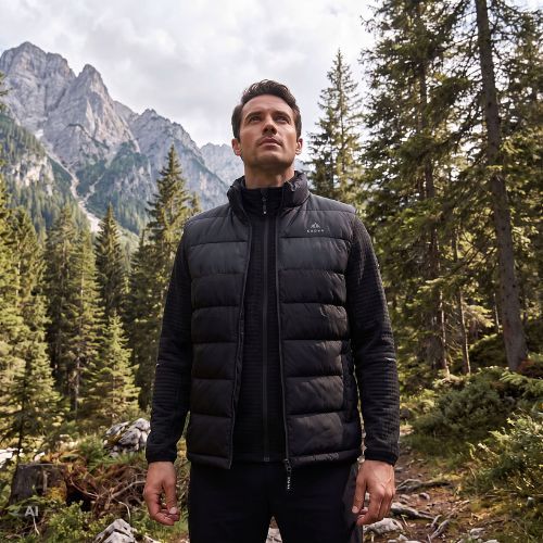 Мъжки елек KADVA Cryon черен