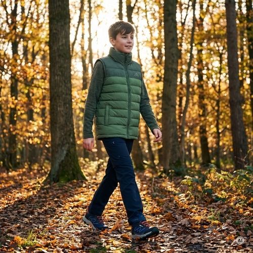 Детски елек KADVA Cryon JR зелен