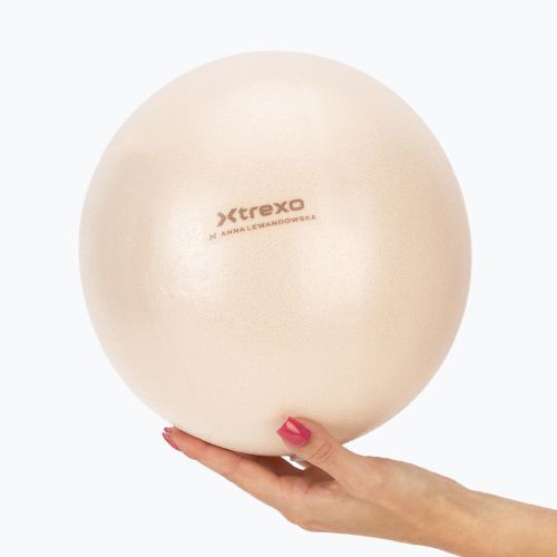 Малка гимнастическа топка XTREXO x Anna Lewandowska ball 20cm Beige