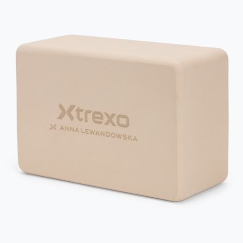 Куб за йога XTREXO x Anna Lewandowska block Beige