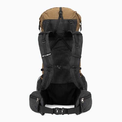 Туристическа раница 3F UL Qidian Pro 46+10L Brown