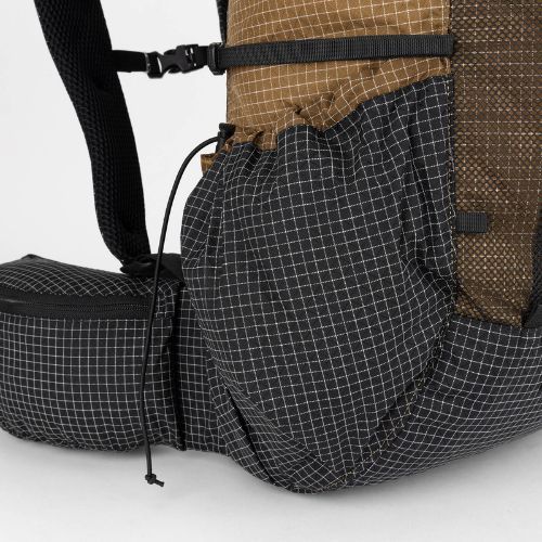 Туристическа раница 3F UL Qidian Pro 46+10L Brown