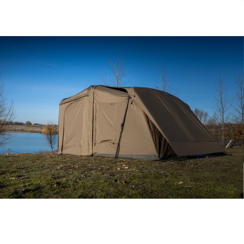 RidgeMonkey Escape XF2 Standard с Plus Porch Extension brown RM288 Рибарска палатка
