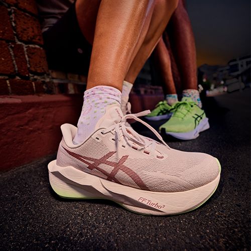 Дамски обувки за бягане ASICS Novablast 6 hazy lilac/rose dust