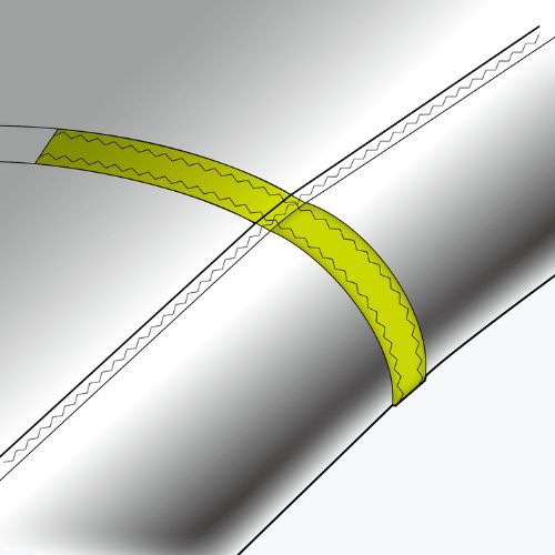 F-ONE Bandit XV хвърчило за кайтсърфинг оранжево 77221-0101-B-7