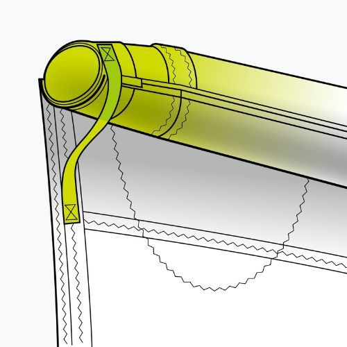F-ONE Bandit XV хвърчило за кайтсърфинг оранжево 77221-0101-B-7
