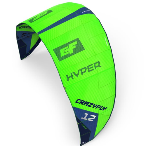 Кайтсърф хвърчило CrazyFly Hyper green T001-0118