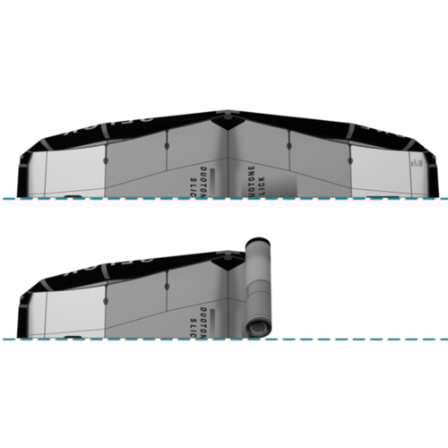 Wingfoil DUOTONE Фолио Slick лилаво 44210-3520