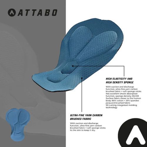 Дамски къси панталони за колоездене ATTABO Ryst 2in1 black