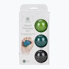 Топки за масаж Gaiam Restore Hand Therapy Knit green/yellow/black