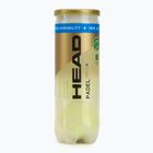 Топки за падел HEAD Padel Pro S+ 3 бр. yellow
