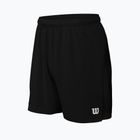 Мъжки къси панталони за тенис Wilson Rush 7 Woven Short black WRA746702