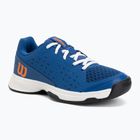 Детски тенис обувки Wilson Rush Pro Ace L Jr déjà vu blue/orange tiger/white