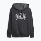 Дамски суитшърт GAP V-Gap Heritage PO HD charcoal heather