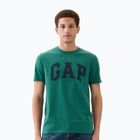 Мъжка тениска GAP Soft Basic Logo jade stone