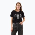 Дамска тениска GAP Logo Slub Tee black