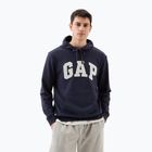 Мъжки суитшърт GAP Heritage French Terry Fullzip Logo blue navy