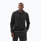 Мъжки суитшърт GAP Heritage French Terry Logo charcoal heather