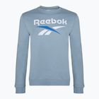 Мъжки суитшърт Reebok Identity Big Logo Fleece Crew upgrade blue