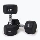 Гумиран дъмбел Nike Strength Hex 12,5 kg black/white