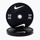 Бъмпер тежести Nike Strength Rubber Bumper Plates 10 kg black/white