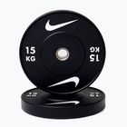 Бъмпер тежести Nike Strength Rubber Bumper Plates 15 kg black/white