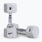 Дъмбели Nike Strength Grind Hex Dumbbell 2 x 5 kg wolf grey