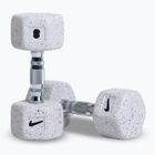 Дъмбели Nike Strength Grind Hex Dumbbell 2 x 8 kg wolf grey