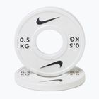 Тежести Nike Strength Change Plates 2 x 0,5 kg white/black