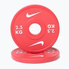 Тежести Nike Strength Change Plates 2 x 2,5 kg red/white