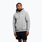 Мъжки суитшърт Nike Strength S&C Hoodie heather grey/black