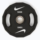 Бъмпер тежести  Nike Strength Pro Urethane Plates 10 kg black/white